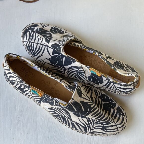 UBUNTU Men’s Handmade Classic AFRIDRILLES Loafer Shoes Size Men’s 8 New